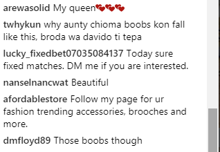 chioma boobs